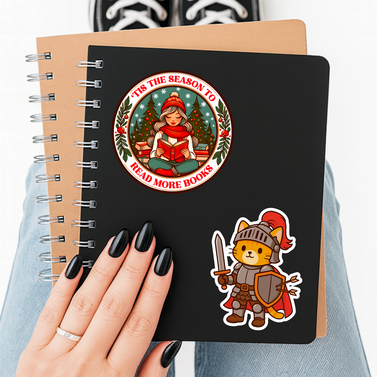 Christmas Reading Sticker