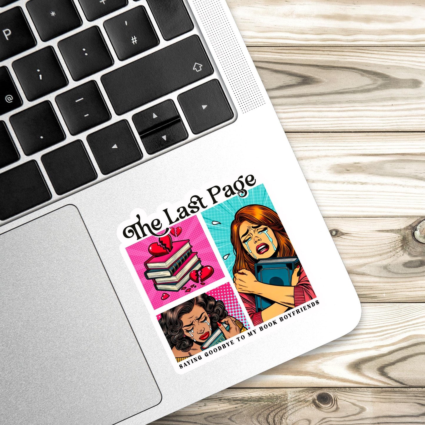 Reading sticker, The last page sticker, book sticker, kindle sticker, bookish sticker, book stickers, stickers for kindle, bookish sticker