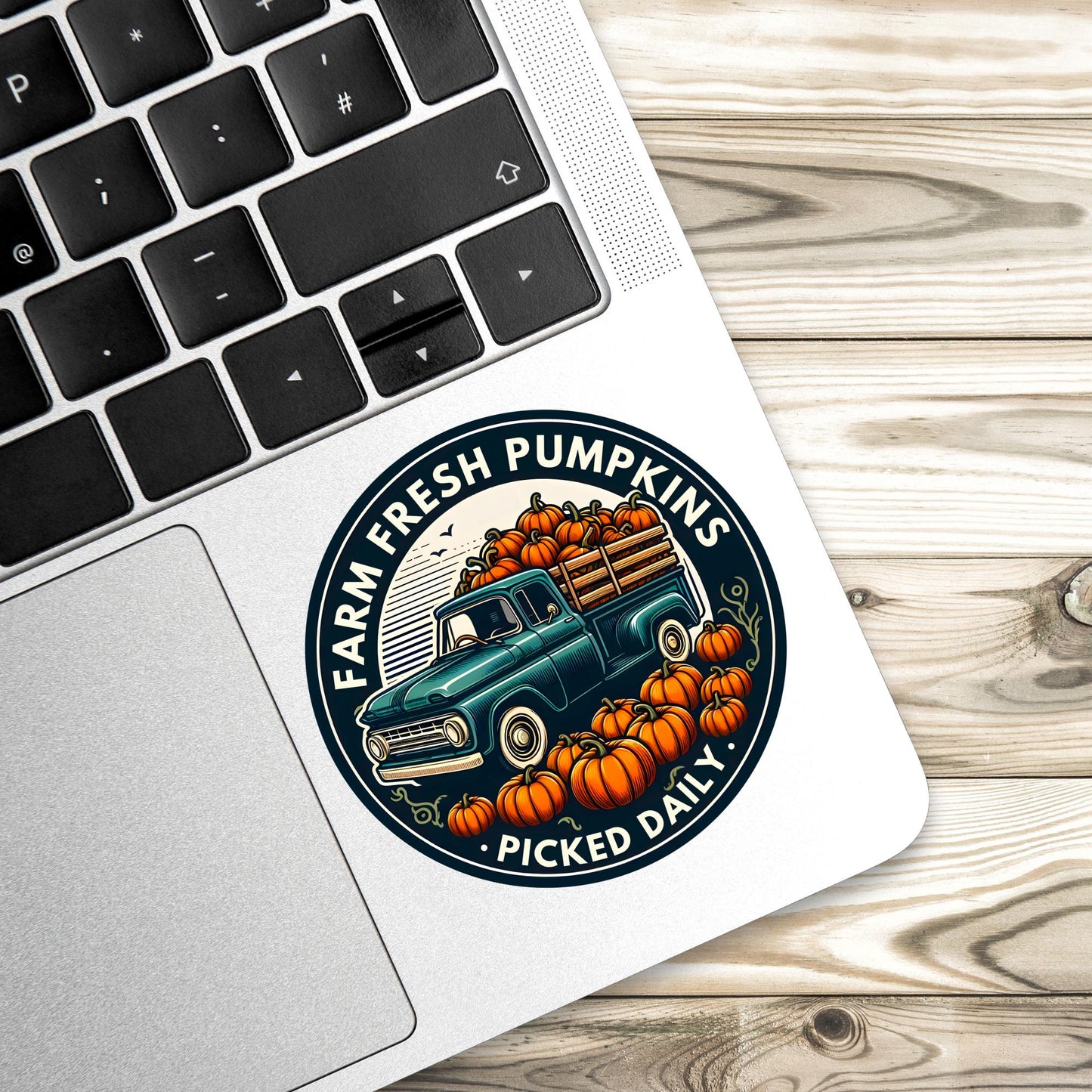 Farm fresh pumpkins sticker, Halloween Sticker, fall Sticker, cute sticker Halloween, spooky sticker, water bottle sticker Halloween