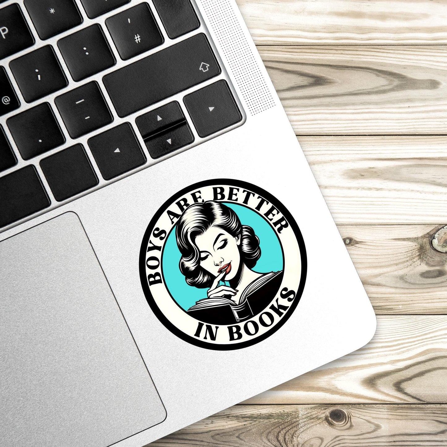 Boys are better in books, smut sticker, dark romance sticker, Morally grey book sticker, kindle sticker, bookish sticker, smut,