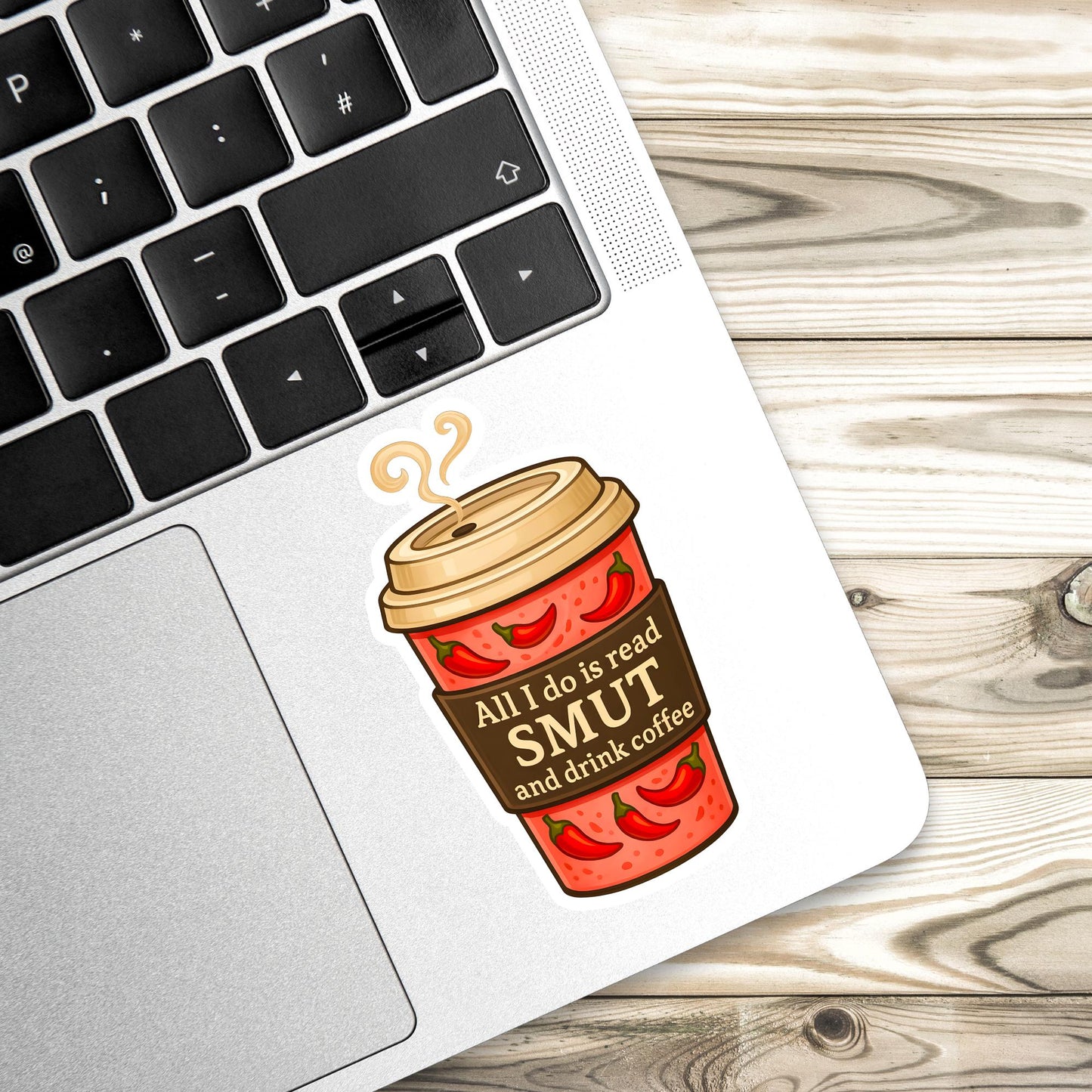 Smut sticker, smut, Reading sticker, Kindle Sticker, bookish sticker, Bookish Merch, Book Lover Gift, e-reader sticke, spicy reader sticker