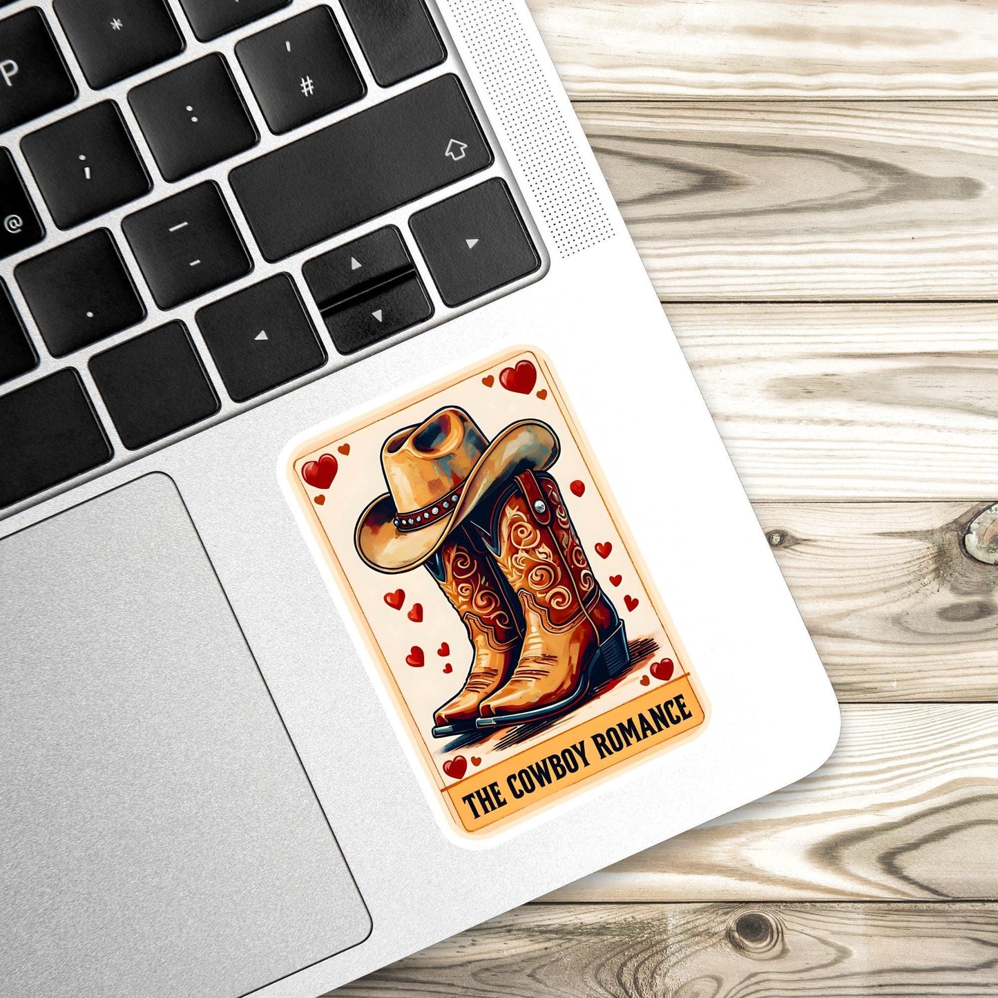 Cowboy Romance sticker, romance reader sticker, cowboy sticker, bookish sticker, book sticker, kindle sticker, stickers for kindle