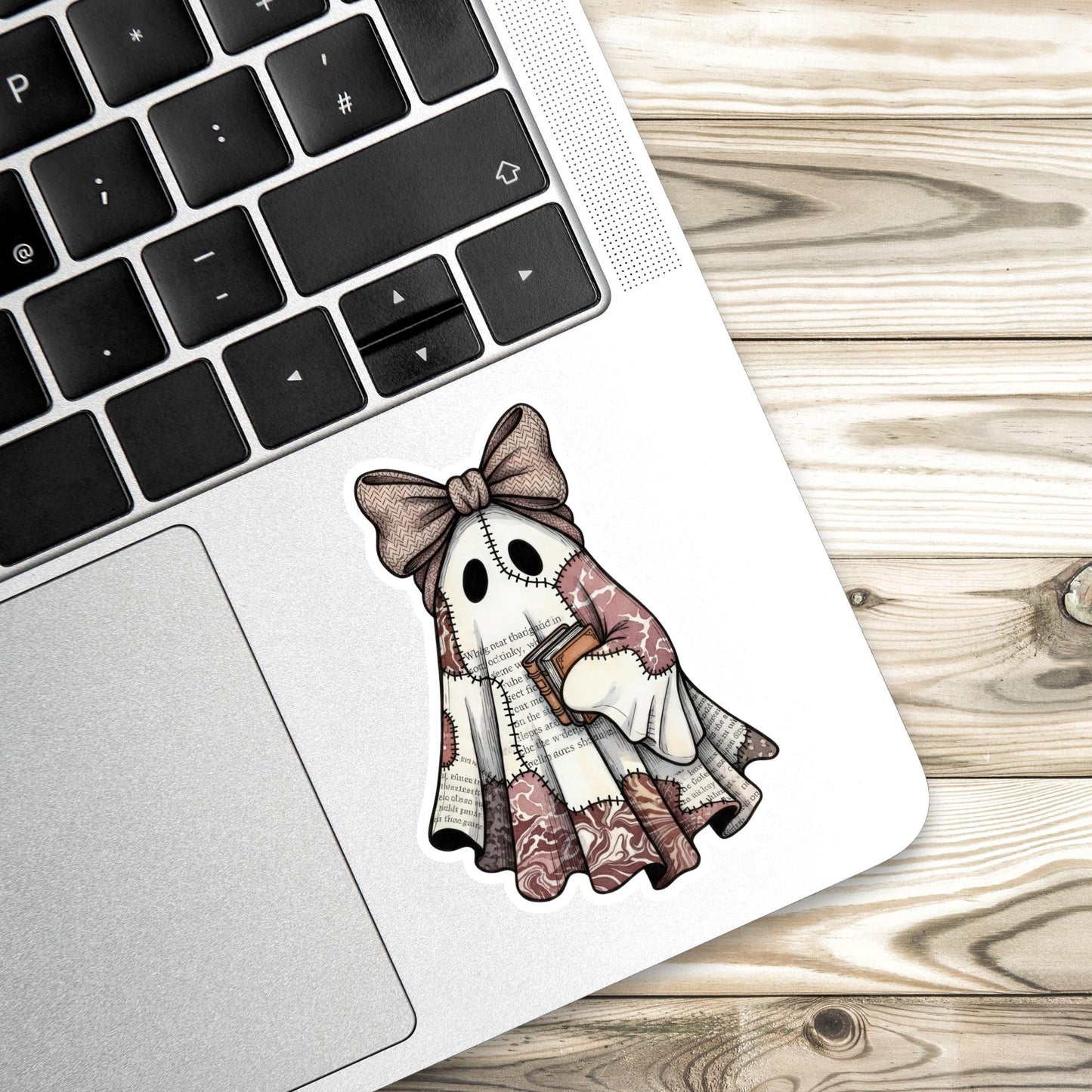 Book Ghosts Sticker, fantasy sticker, Bookish sticker, Spooky sticker, Bookish merch, Kindle stickers