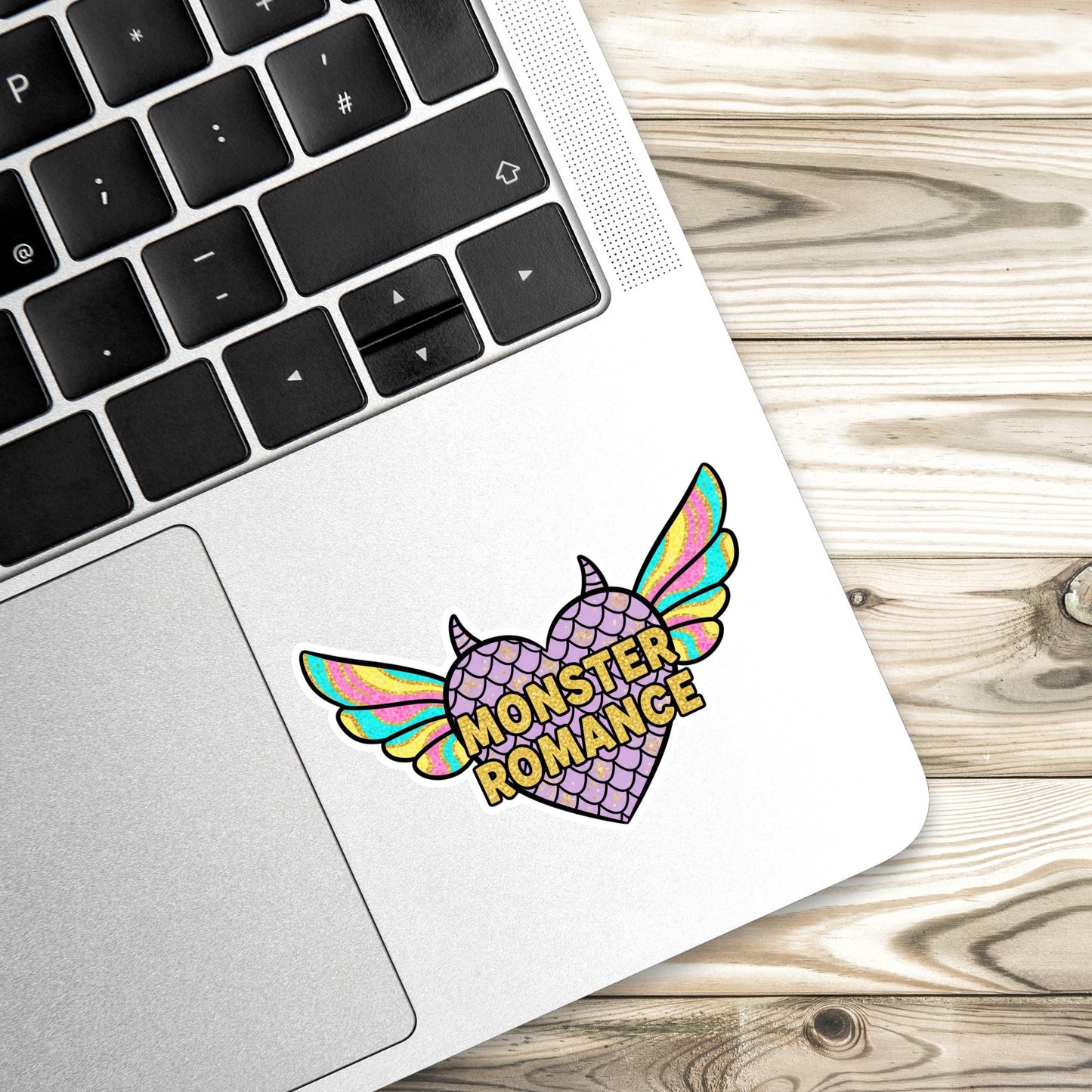 Monster romance sticker, troupe sticker, kindle sticker, book sticker, kindle sticker, bookish sticker, book stickers, book dragon sticker