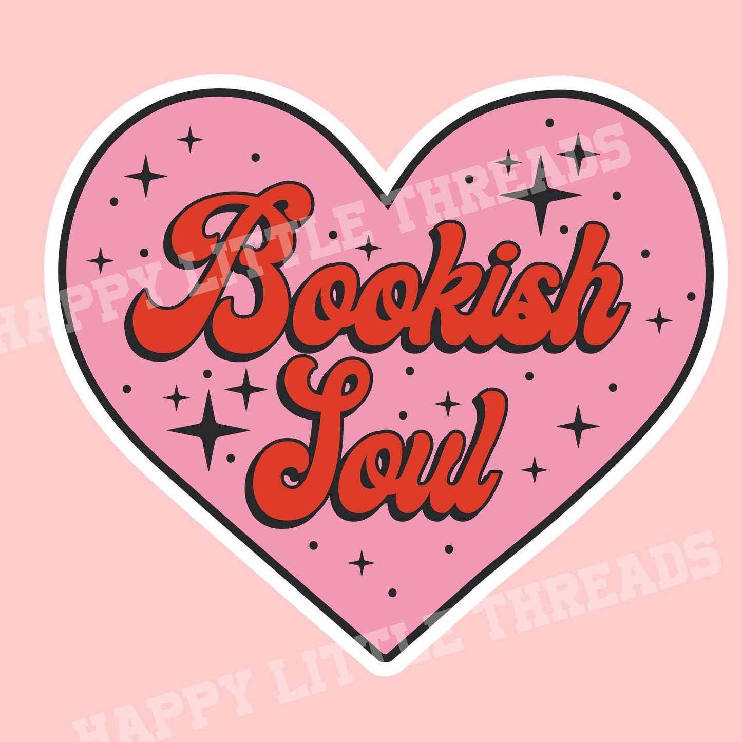 Bookish soul sticker, Bookish girlie sticker, bookish sticker, book sticker, kindle sticker, stickers for kindle, book lover gift