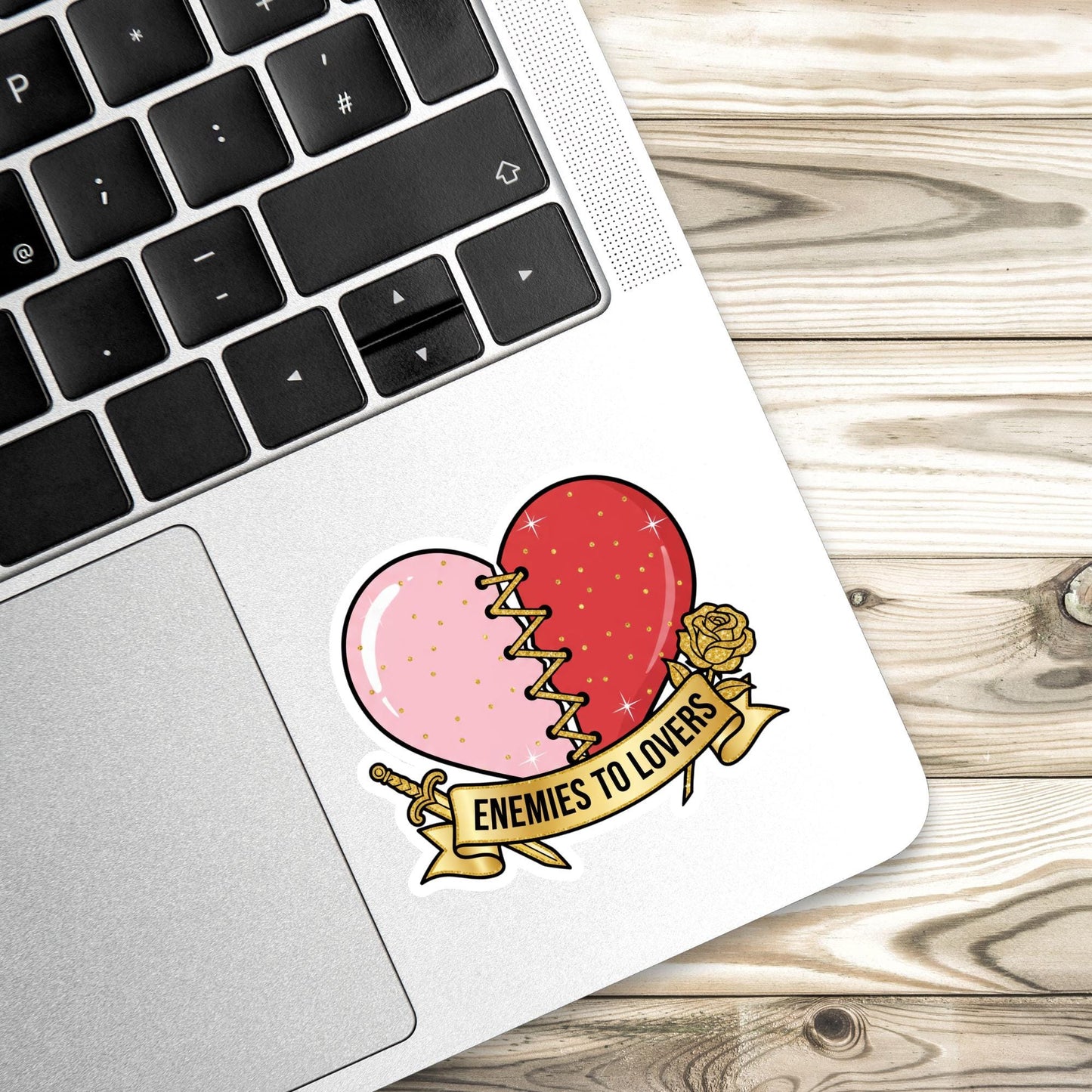 Enemies to lovers sticker, Romantasy sticker, Bookish sticker, Smut sticker, Book tropes, Bookish sticker, Reader sticker, kindle sticker