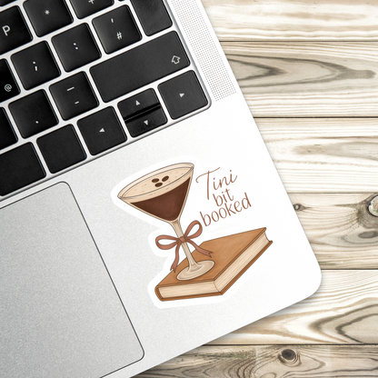 Tini bit booked sticker