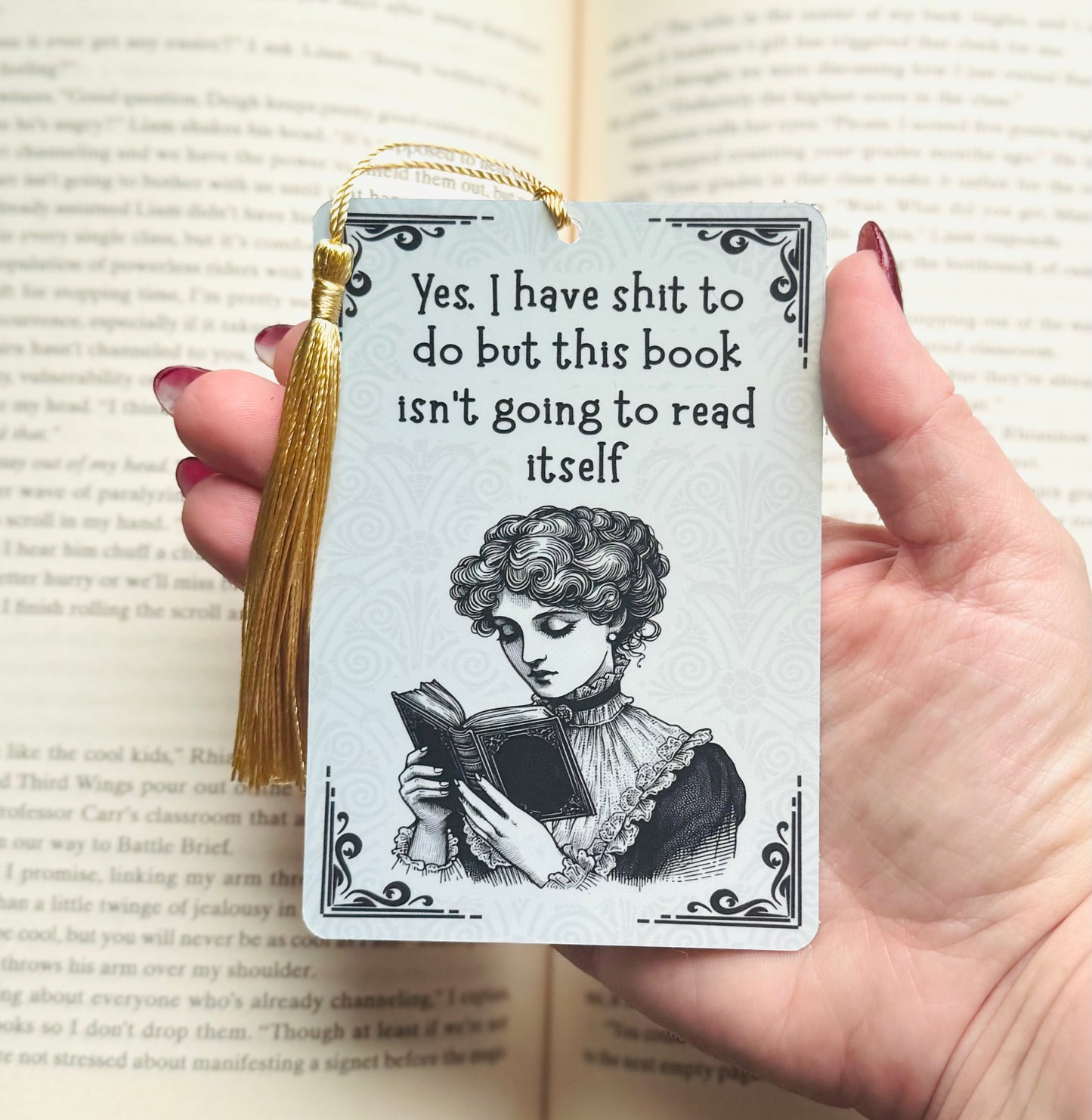 This book is going to read itself Bookmark