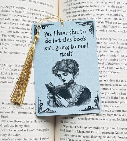 This book is going to read itself Bookmark