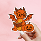 Dragon Reading Sticker