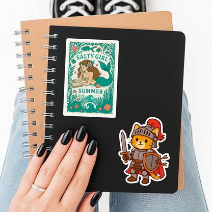 Salty girl bookclub sticker