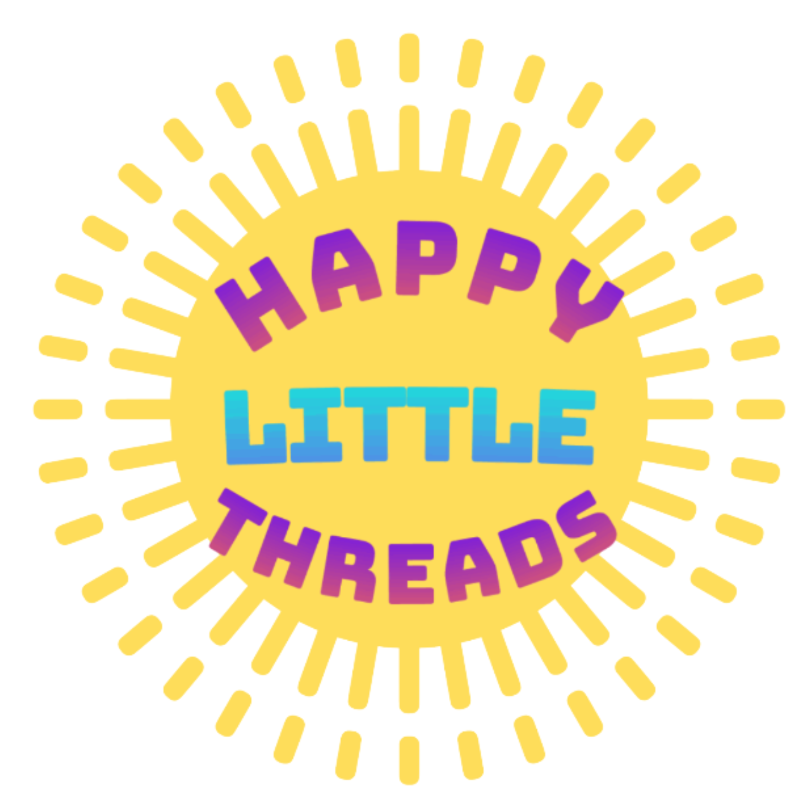 Kindle Insert – Happy Little Threads