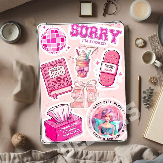 Kindle Insert, kindle insert For Clear Case, bookish kindle insert, kindle skin, kindle Paperwhite, kindle basic, cute kindle accessory