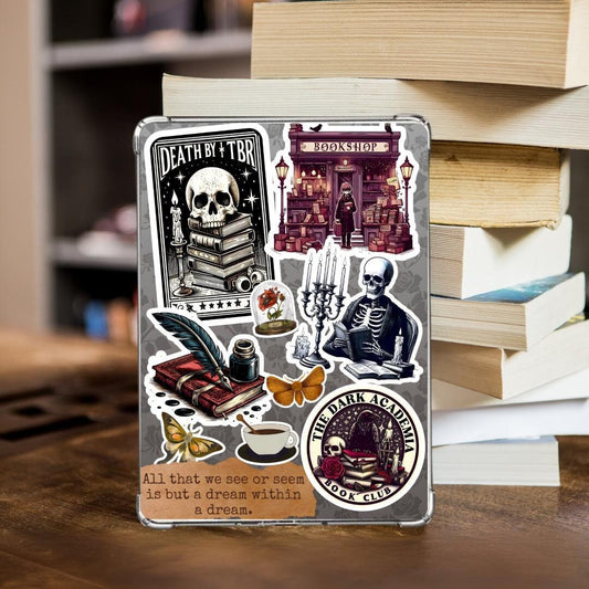 Dark academia kindle insert, kindle insert, Dark romance, Kindle Insert For Clear Case, dark romance kindle insert, kindle Paperwhite,