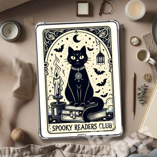 The reader Kindle Insert For Clear Case, fall kindle insert, Halloween kindle insert, kindle skin, kindle Paperwhite, cute kindle accessory