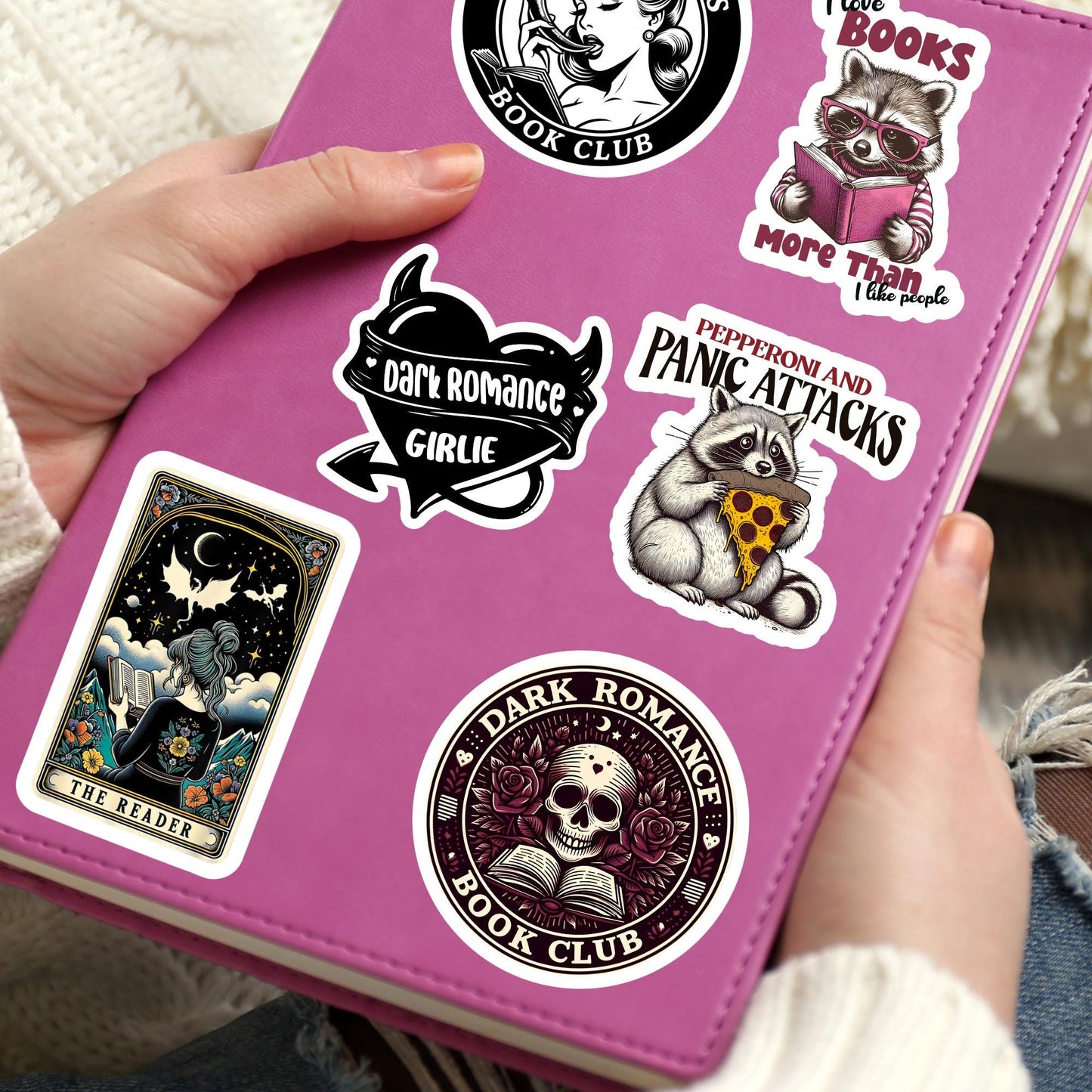 dark romance sticker, book club sticker, Morally grey book sticker, kindle sticker, bookish sticker, book stickers, stickers for kindle