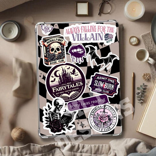 Dark romance Kindle Insert For Clear Case, kindle insert, dark romance kindle insert, kindle skin, kindle Paperwhite, cute kindle accessory