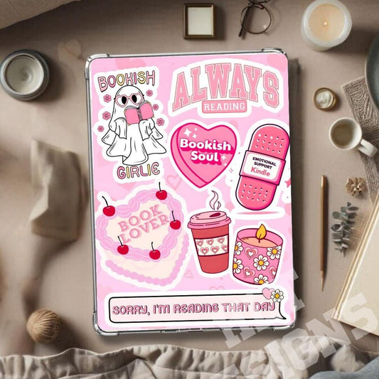 Kindle Insert, kindle insert For Clear Case, bookish kindle insert, kindle skin, kindle Paperwhite, kindle basic, cute kindle accessory