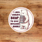 Bookish sticker, bear sticker, book sticker, kindle sticker, bookish sticker, book stickers, stickers for kindle, book, dark romance