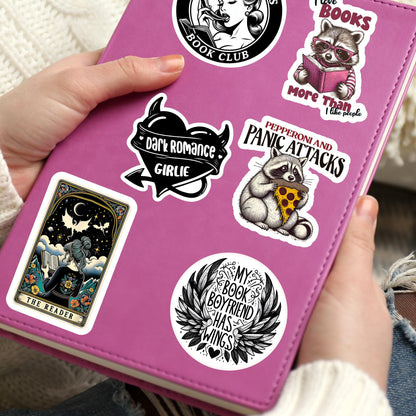 Fantasy sticker, bat boys sticker, book sticker, kindle sticker, bookish sticker, book stickers, sticker for kindle, book boyfriend