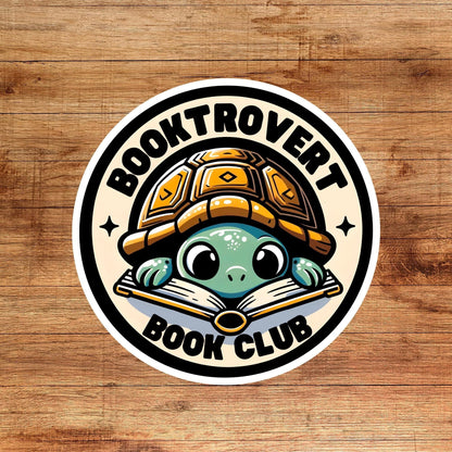 Booktrovert sticker, booktrovert, reading sticker, bookish sticker, book sticker, kindle sticker, stickers for kindle, book lover gift