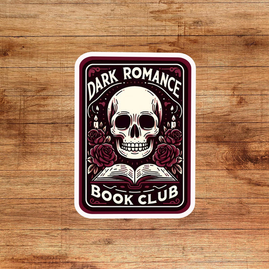 dark romance sticker, book club sticker, Morally grey book sticker, kindle sticker, bookish sticker, book stickers, stickers for kindle