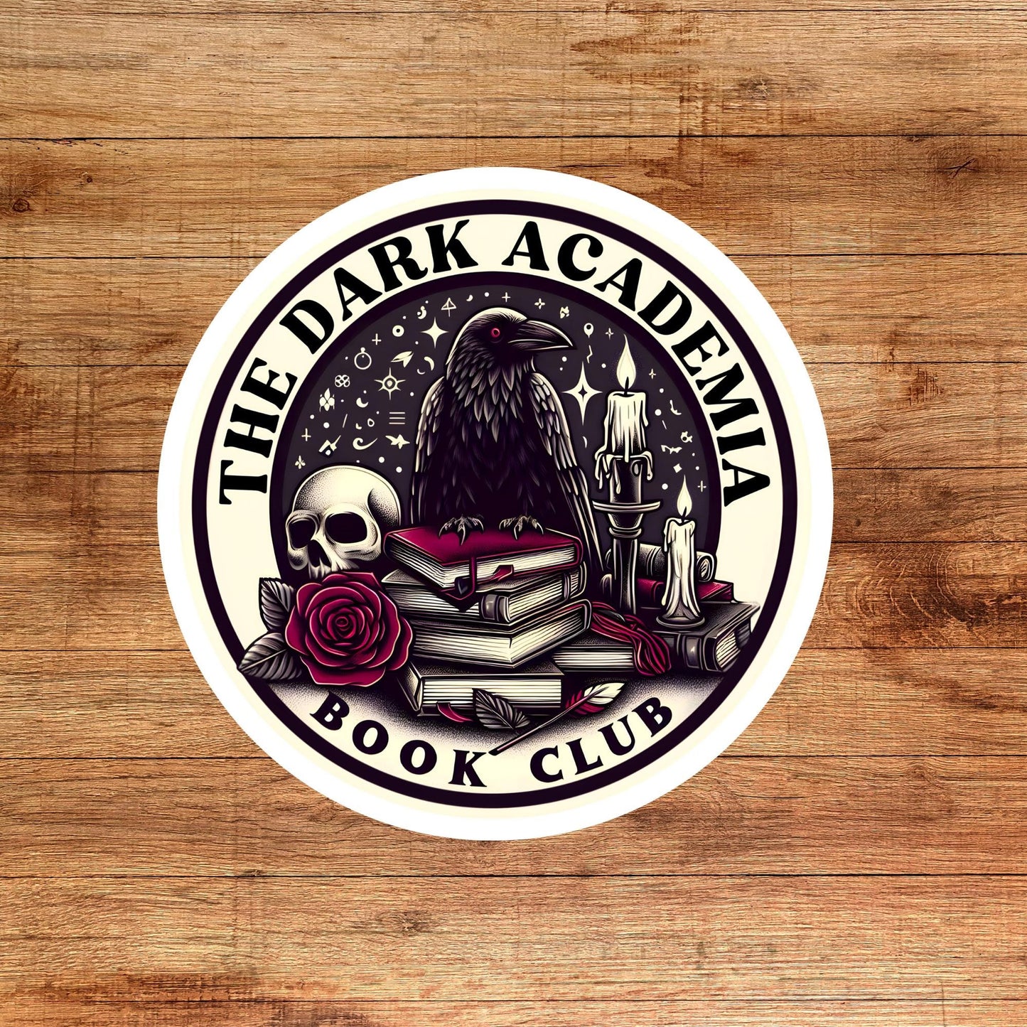Dark academia sticker, dark academia, book sticker, kindle sticker, bookish sticker, book stickers, stickers for kindle, book, dark romance
