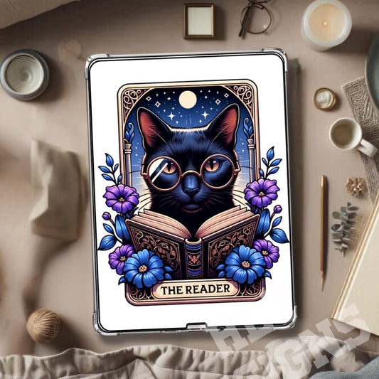 The reader Kindle Insert For Clear Case, fall kindle insert, Halloween kindle insert, kindle skin, kindle Paperwhite, cute kindle accessory