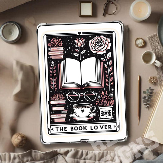 The book lover Kindle Insert For Clear Case, fall kindle insert, kindle insert, kindle skin, kindle Paperwhite, cute kindle accessory