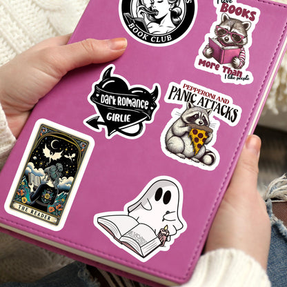 dark romance sticker, booktok sticker, book club sticker, kindle sticker, bookish sticker, book stickers, stickers for kindle, reader gift