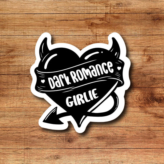 dark romance sticker, booktok sticker, book club sticker, kindle sticker, bookish sticker, book stickers, stickers for kindle, reader gift