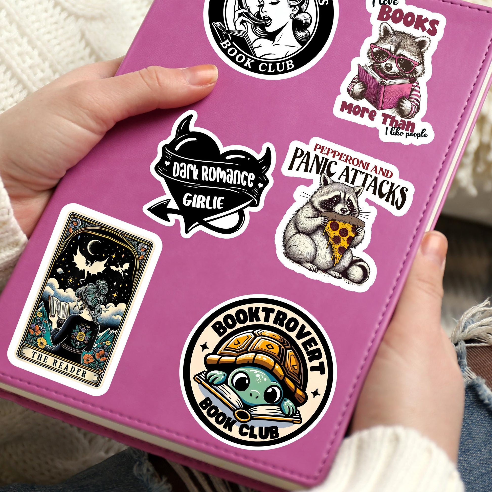 Booktrovert sticker, booktrovert, reading sticker, bookish sticker, book sticker, kindle sticker, stickers for kindle, book lover gift