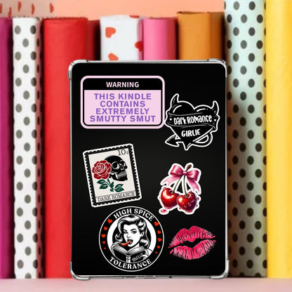 Smut Sticker, Smutty Books, Book Lover Gift, Smut Love, Spicy Books, Bookish Merch, Kindle Laptop Sticker, bookish sticker, smut