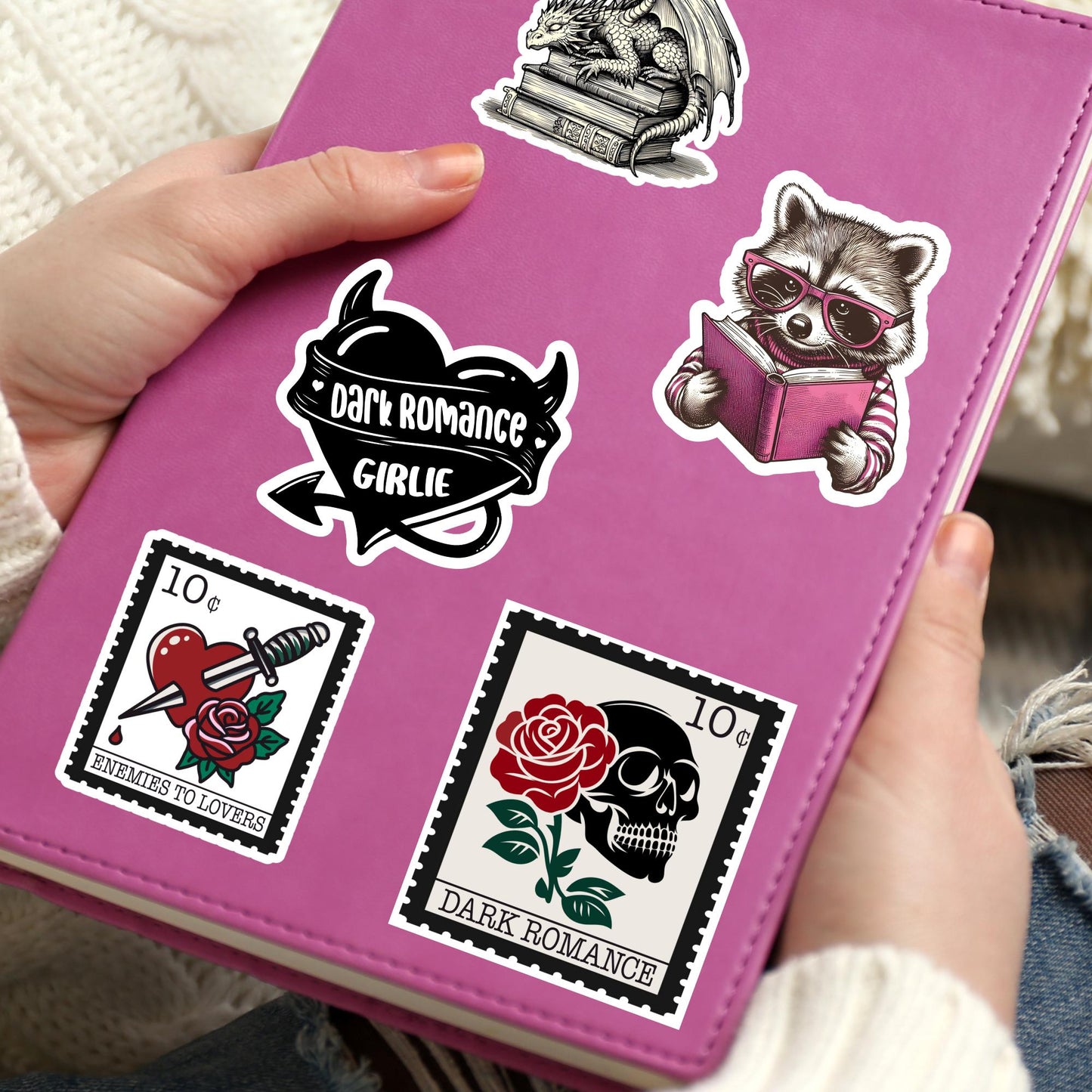 dark romance sticker, Morally grey sticker, troupe sticker, kindle sticker, book sticker, kindle sticker, bookish sticker, book stickers