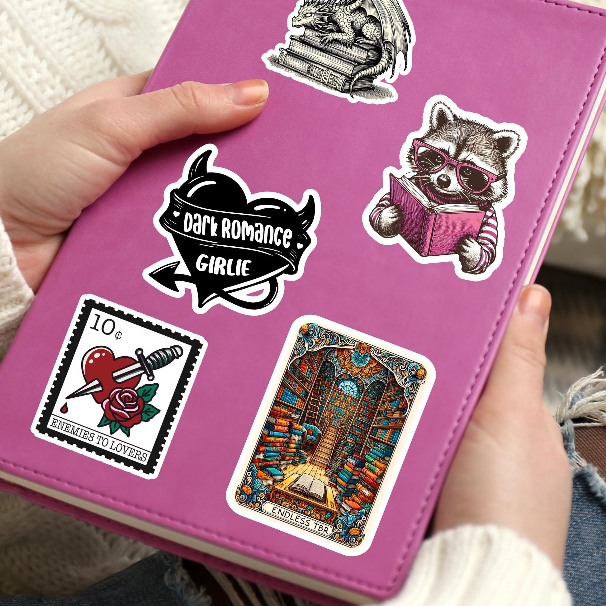Endless TBR sticker, bookish sticker, book sticker, kindle sticker, TBR sticker, book stickers, stickers for kindle, book lover gift