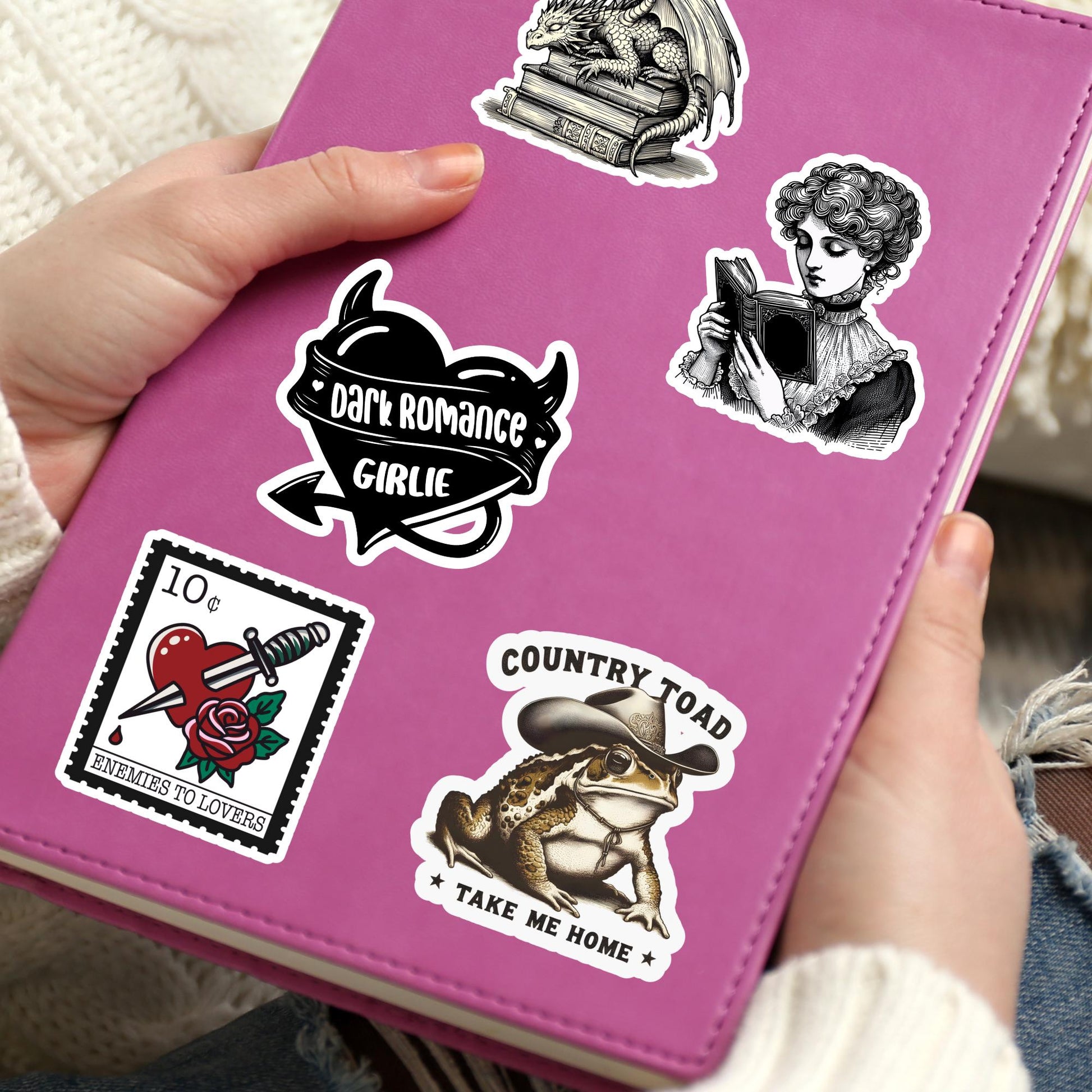 Country toad sticker, Western sticker, country sticker, cowboy sticker, book sticker, kindle sticker, book stickers, stickers for kindle