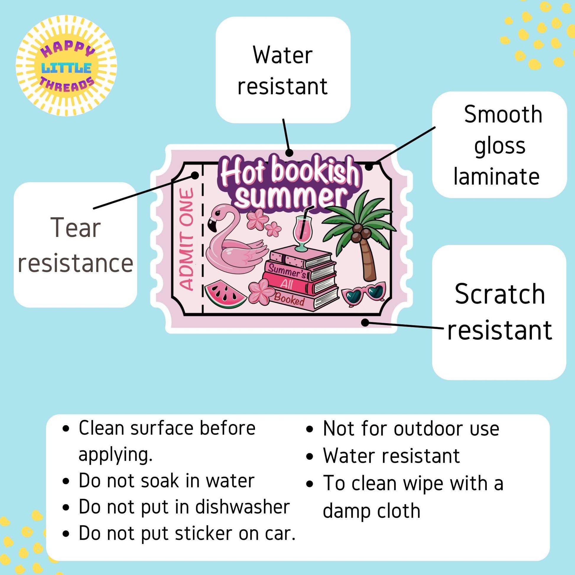 Bookish sticker, summer reading sticker, kindle sticker, book sticker, kindle sticker, bookish sticker, book stickers, stickers for kindle
