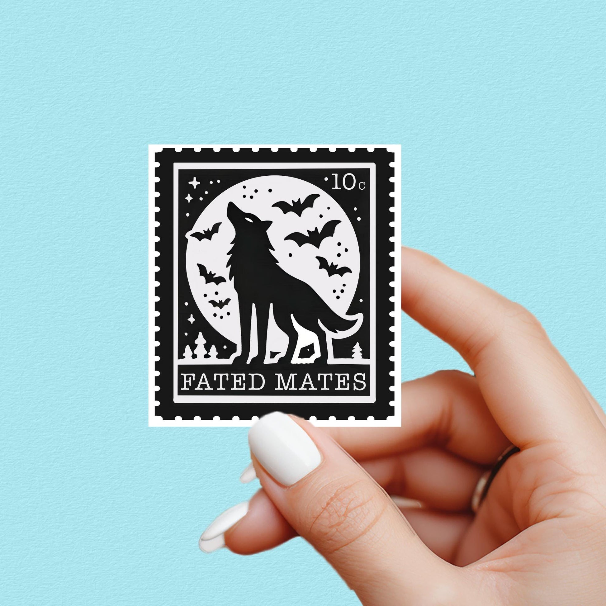 Fated mates sticker, troupe sticker, kindle sticker, book sticker, kindle sticker, bookish sticker, book stickers, book stamp sticker