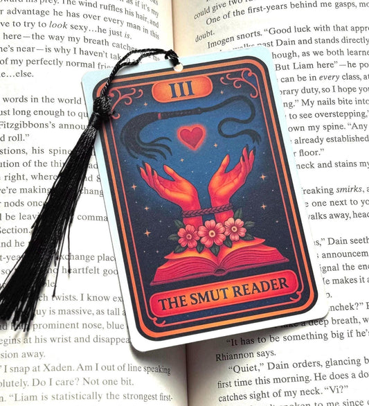 Smut bookmark, Dark romance bookmark, Tarot card Bookmark, holographic bookmark, Gothic Bookmark, Booktok Bookmark, Bookish Gifts for Reader