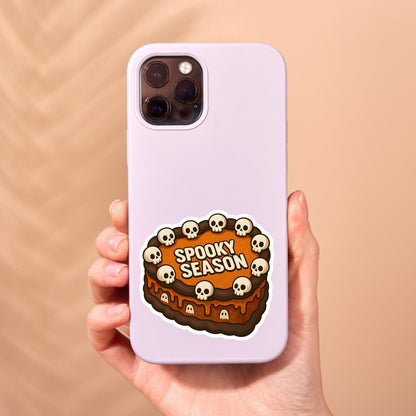 Halloween sticker, spooky season sticker, spooky sticker, kindle sticker, book sticker, kindle sticker, bookish sticker, pumkin stic