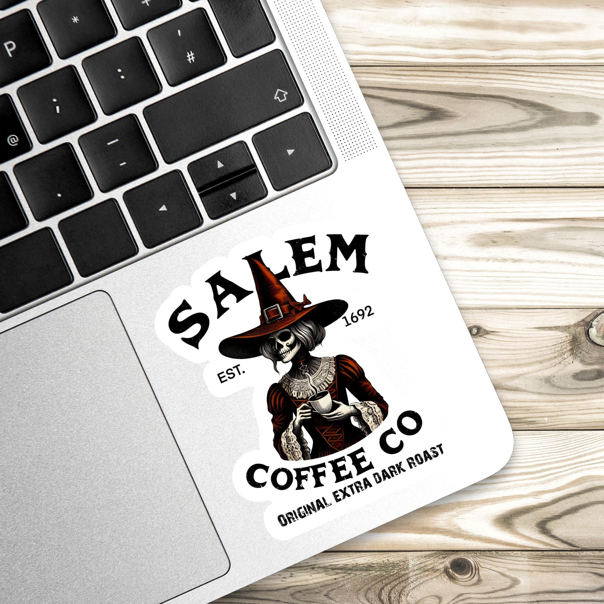 Salem sticker, Halloween sticker, spooky sticker, kindle sticker, book sticker, kindle sticker, bookish sticker, witch sticker, Salem witch