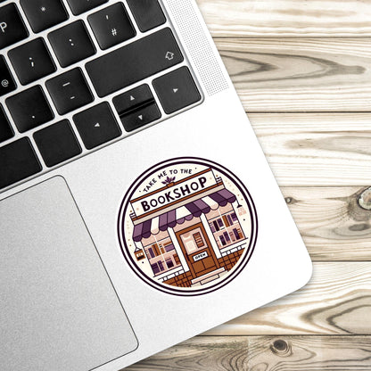 Bookshop sticker, Book lover sticker, holographic, book sticker, kindle sticker, bookish sticker, book stickers, stickers for kindle