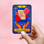 Kindle girlie sticker, kindle sticker, girlie sticker, booktok sticker, Kindle sticker, tarot sticker, bookish sticker, book lover sticker