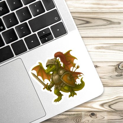 Dragon Sticker, dragon Vinyl Sticker, Fantasy Bookish Merch, fantasy reader sticker, e-reader Kindle Stickers, Reading Lover, Booktok