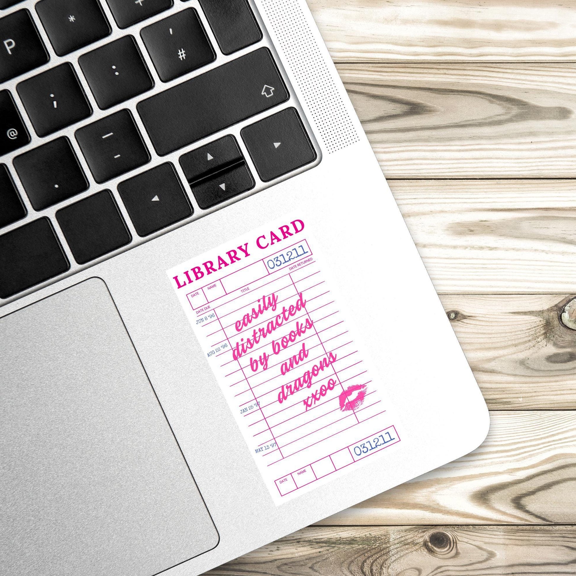 Library card sticker, Book troupe sticker, book sticker, reading sticker, bookish sticker, journal stickers, stickers for kindle, kindle