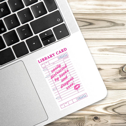 Library card sticker, Book troupe sticker, book sticker, reading sticker, bookish sticker, journal stickers, stickers for kindle, kindle