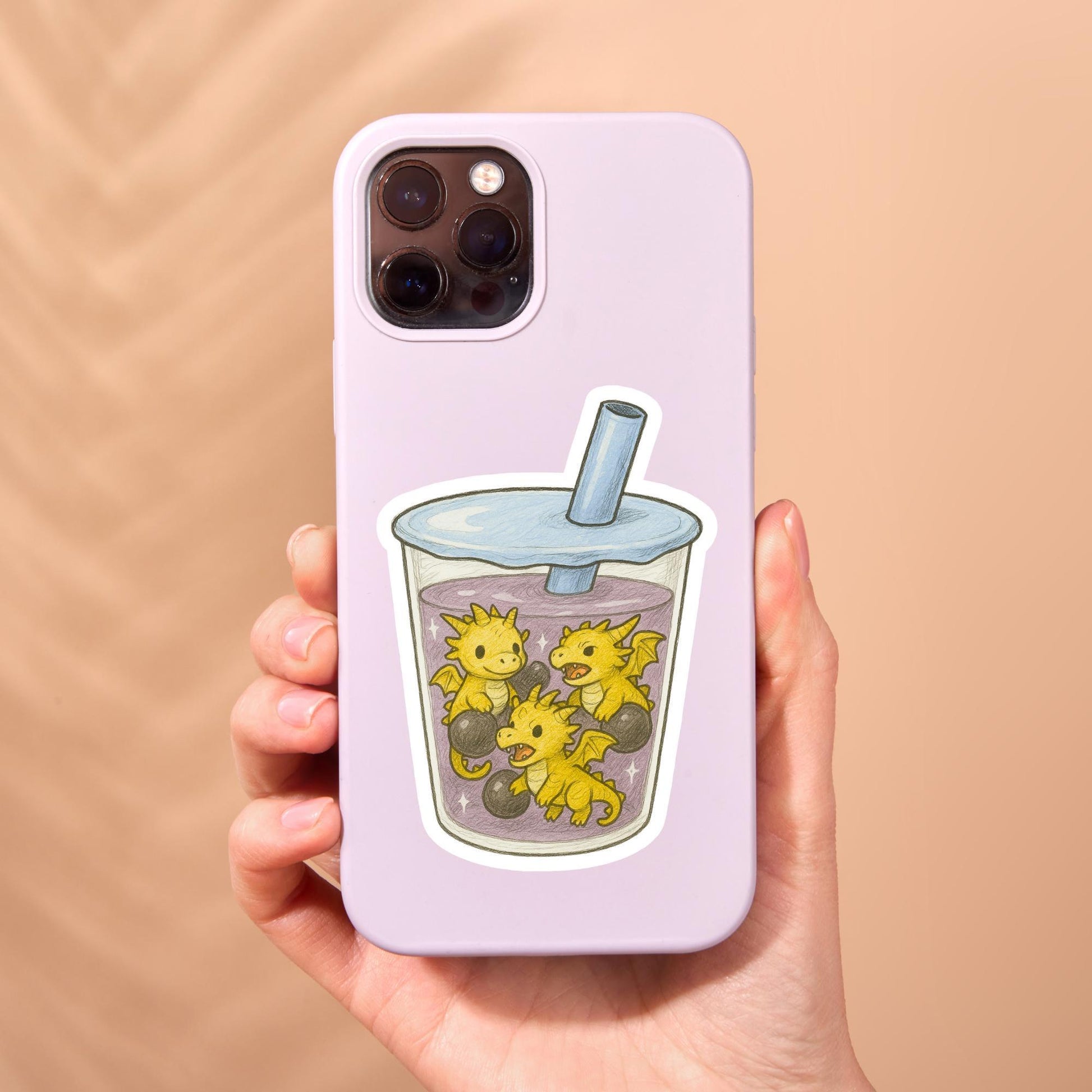 Fantasy boba sticker, Reading sticker, Dragon Book Sticker, fantasy Sticker, Fantasy Bookish Merch, e-reader Kindle Stickers, fantasy gift