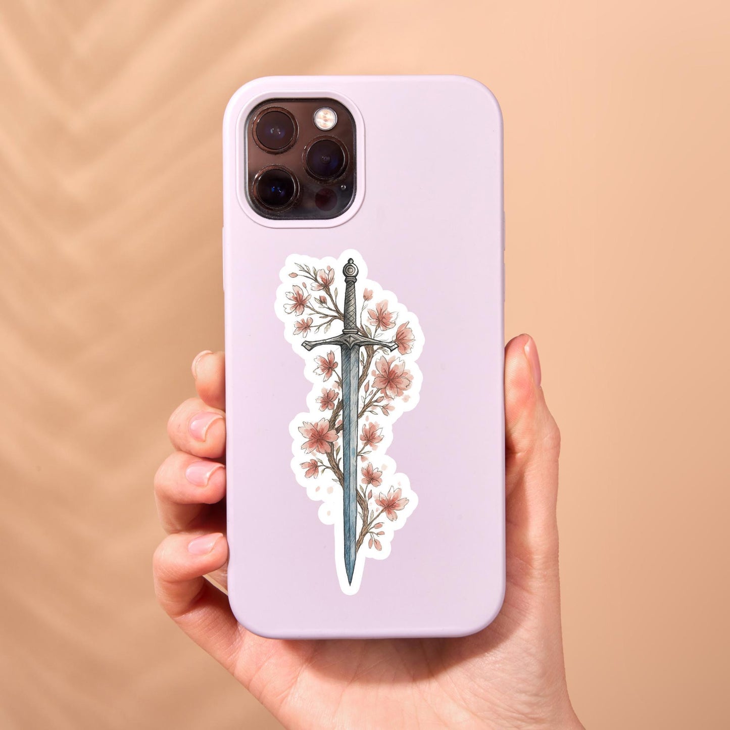 Flower Fantasy sward sticker, Reading sticker, Dragon Book Sticker, fantasy Sticker, Fantasy Bookish Merch, e-reader Kindle Stickers,