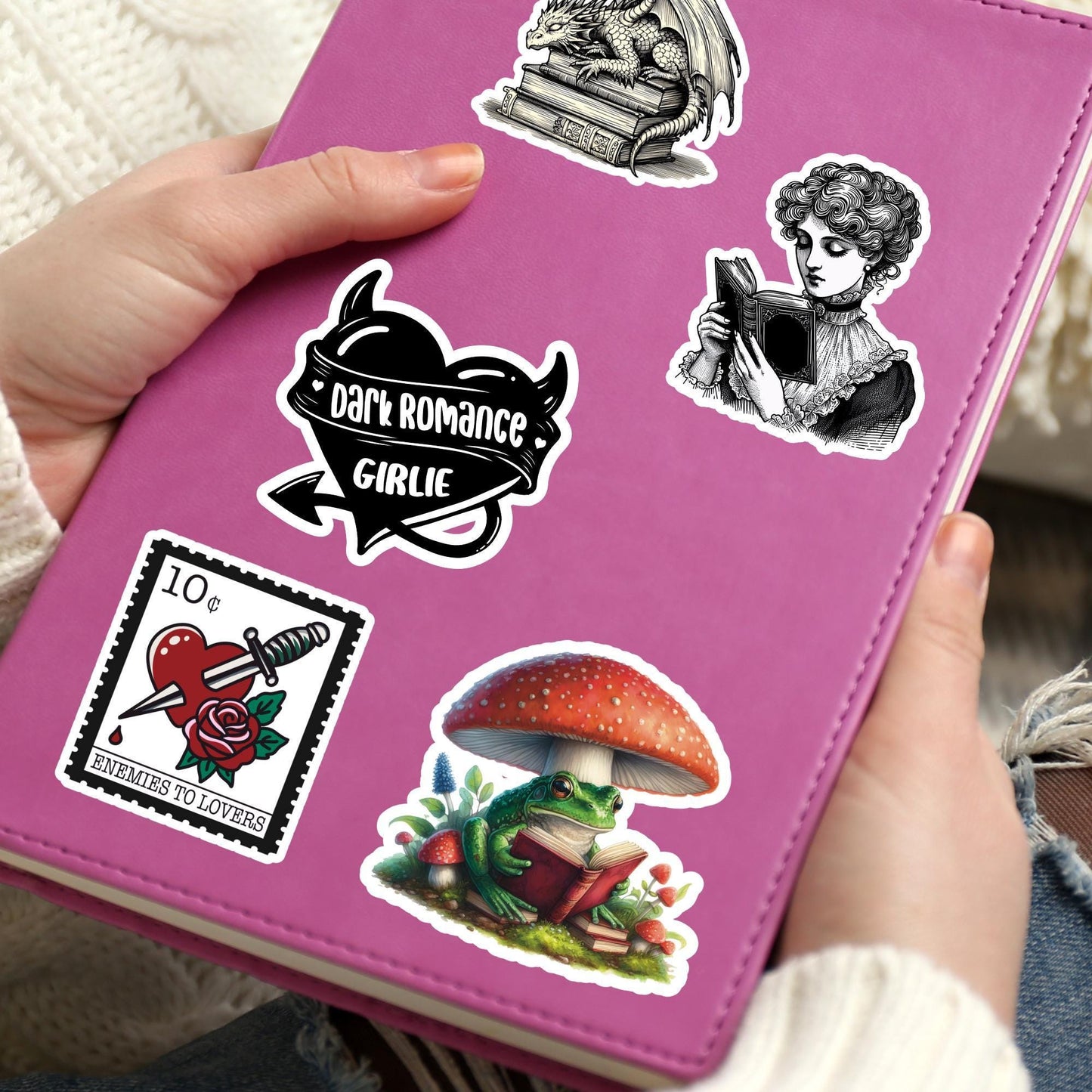 Frog reading sticker, kindle sticker, book sticker, kindle sticker, bookish sticker, book stickers, stickers for kindle, book merch, frog