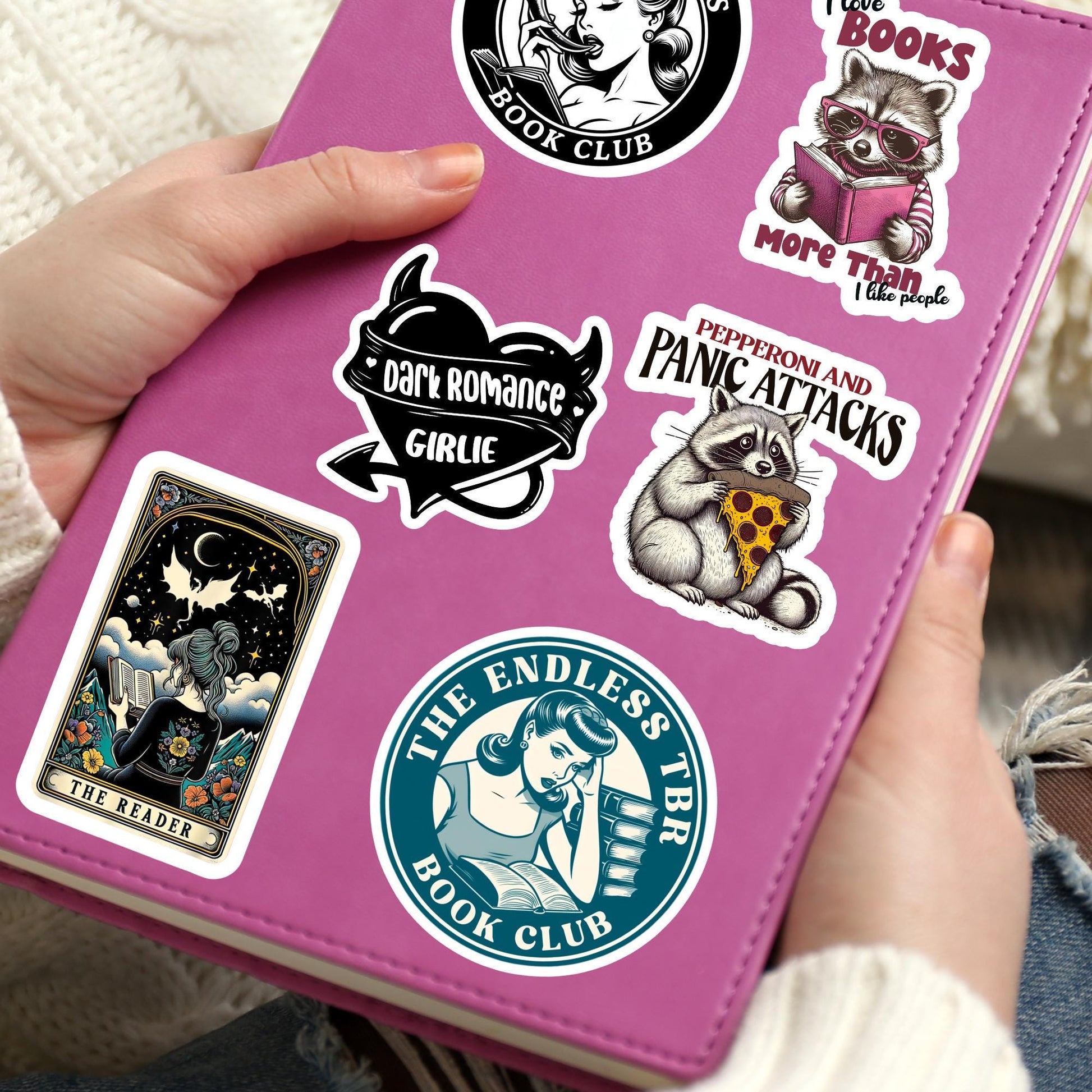 Endless TBR sticker, TBR, trendy vintage, sticker, book sticker, kindle sticker, bookish sticker, stickers for kindle,
